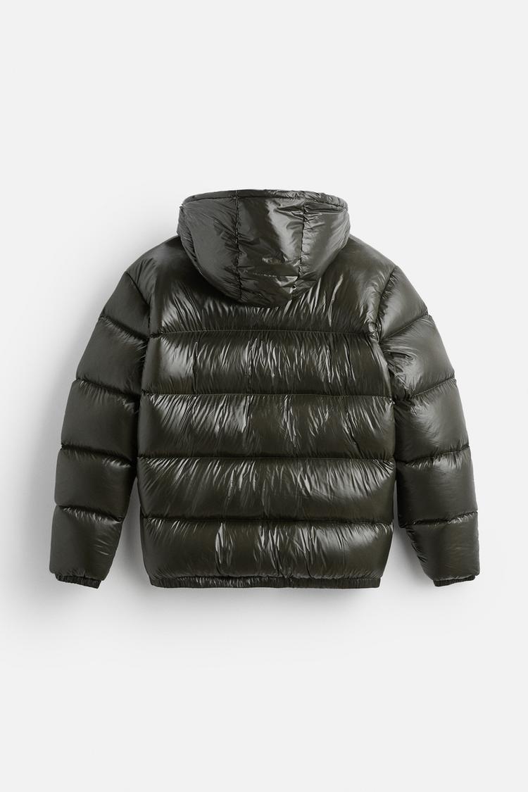 Men’s Lightweight Puffer Jacket – Hooded Padded Coat for Everyday Wear