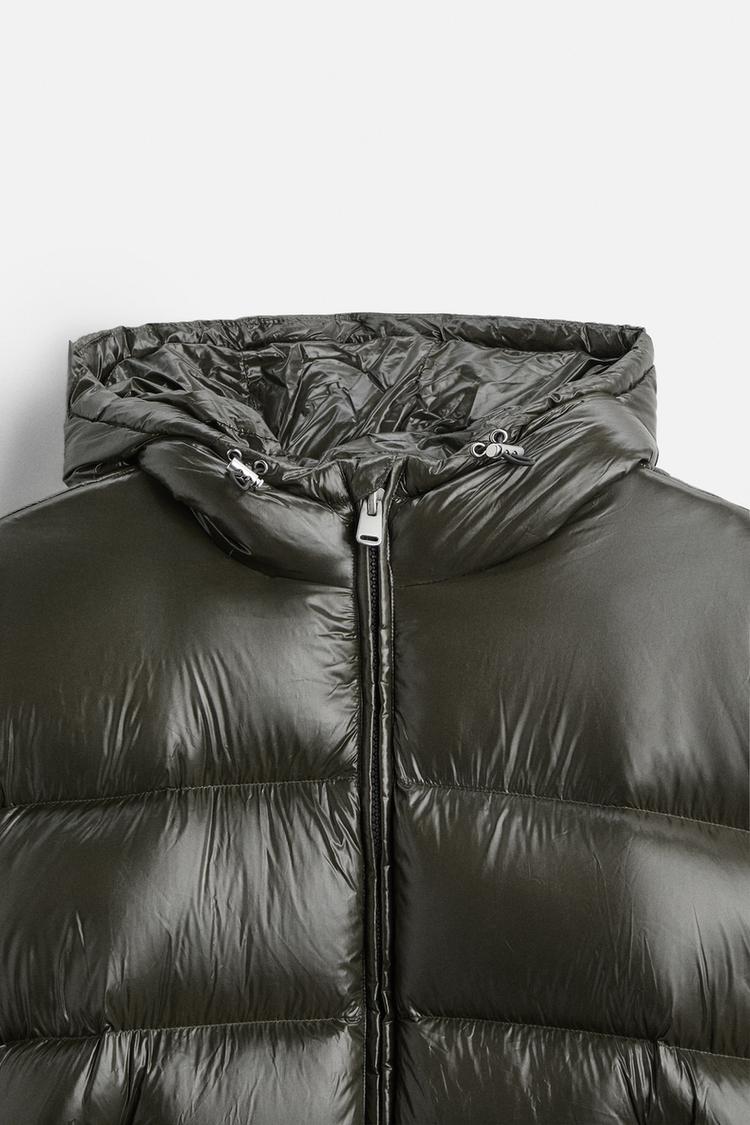 Men’s Lightweight Puffer Jacket – Hooded Padded Coat for Everyday Wear