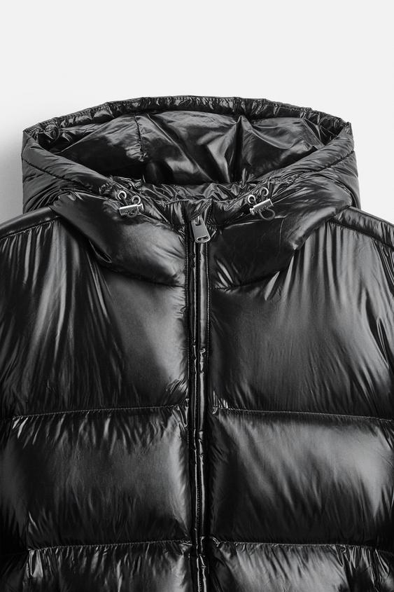 Men’s Lightweight Puffer Jacket – Hooded Padded Coat for Everyday Wear