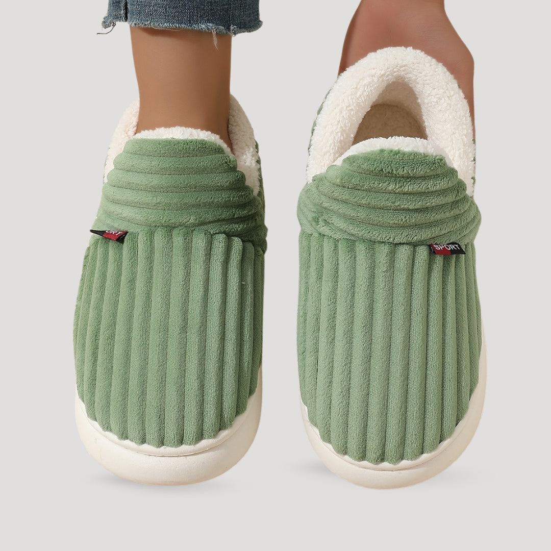 Women’s Slipper Boots – Fleece-Lined Indoor Comfort