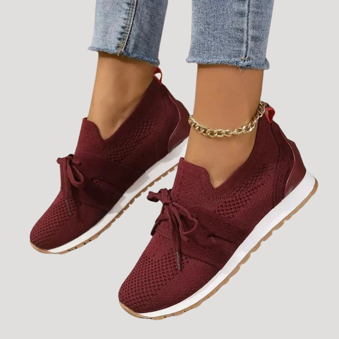 Women’s Breathable Knit Trainers – Lightweight Everyday Sneakers