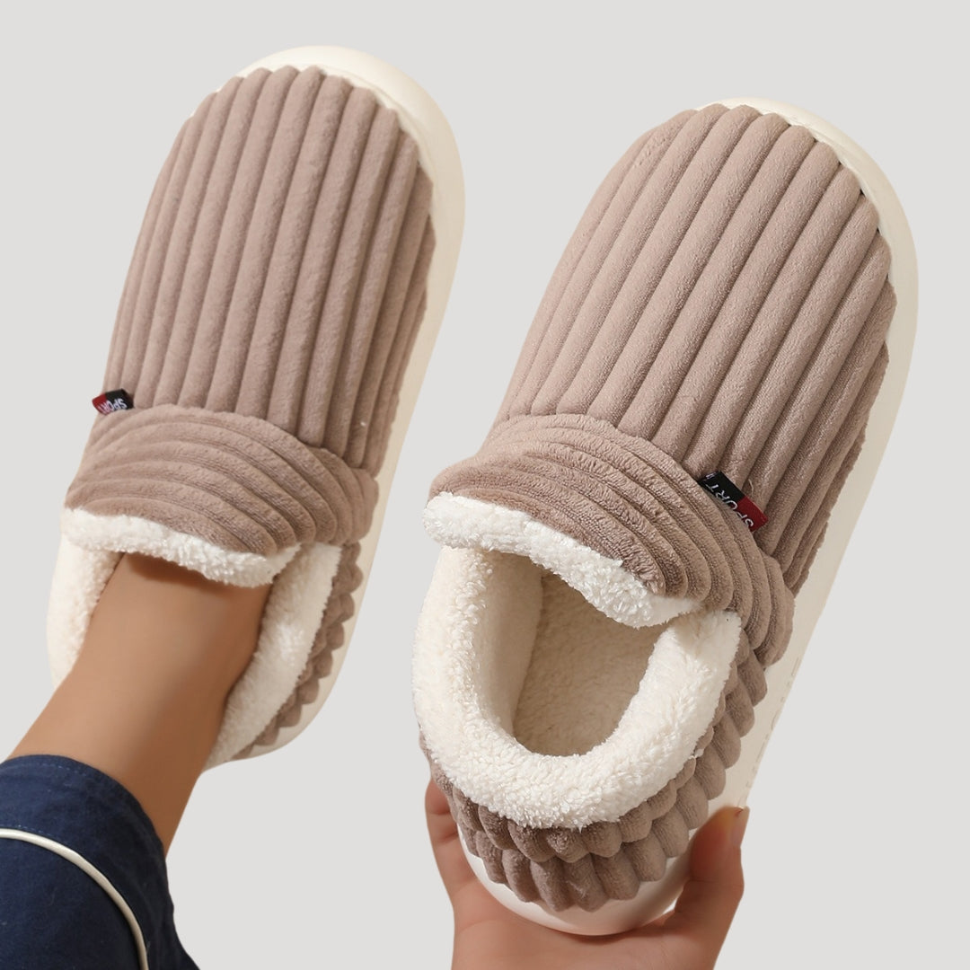 Women’s Slipper Boots – Fleece-Lined Indoor Comfort