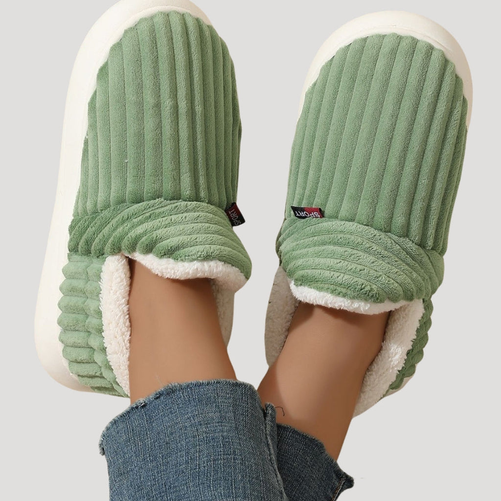 Women’s Slipper Boots – Fleece-Lined Indoor Comfort