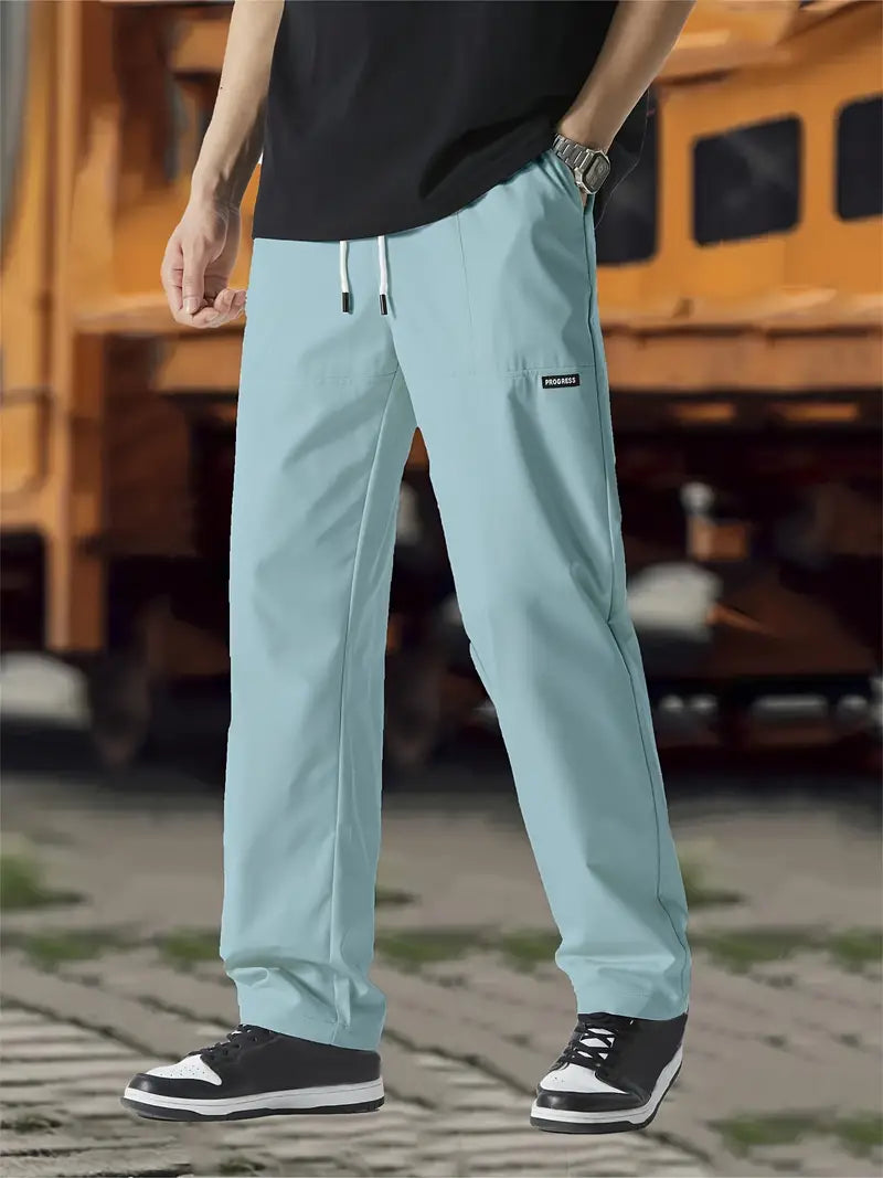 Men’s Straight-Leg Joggers – Soft Everyday Casual Pants