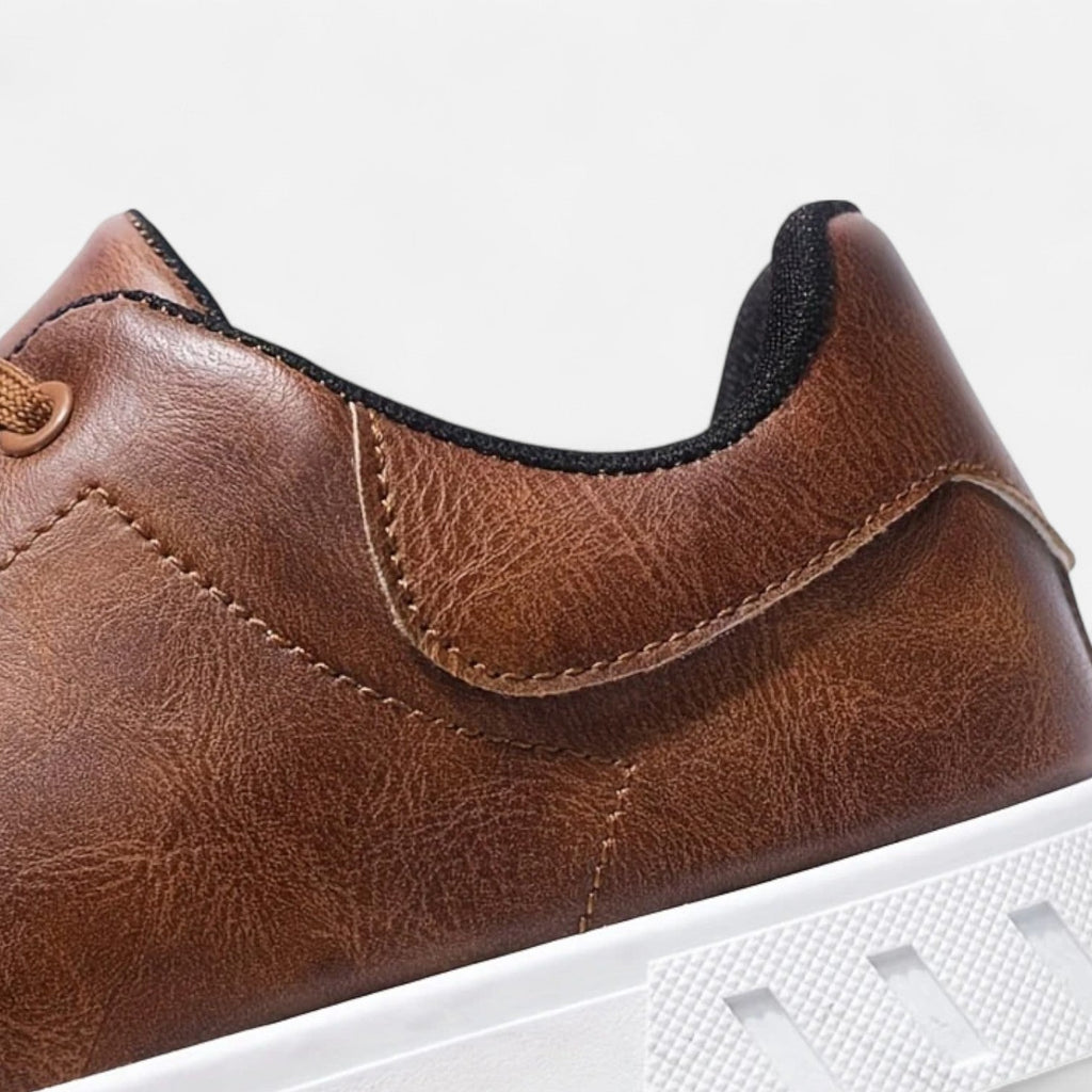 Men’s Smart-Casual Lace-Up Sneakers – Clean Everyday Style