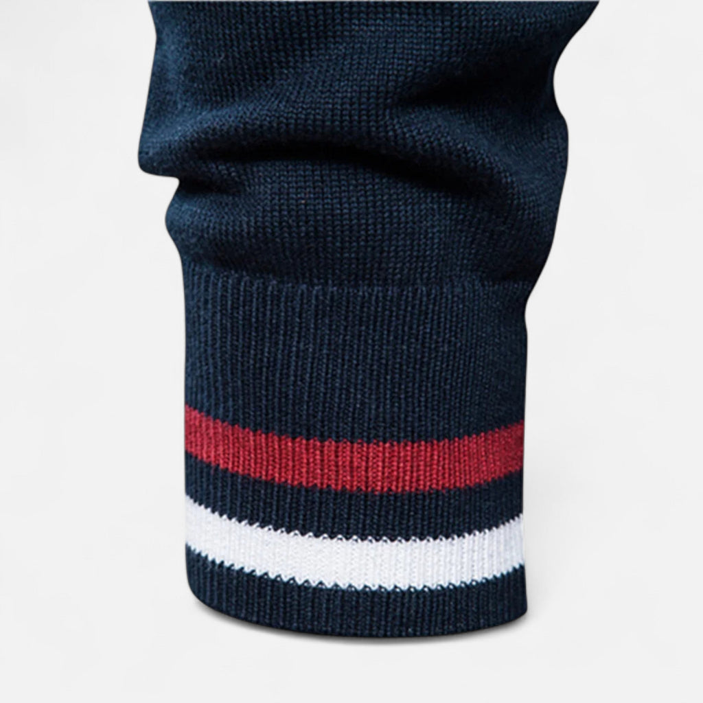Men’s Zip Knit Sweater – Refined Layer for Cooler Seasons