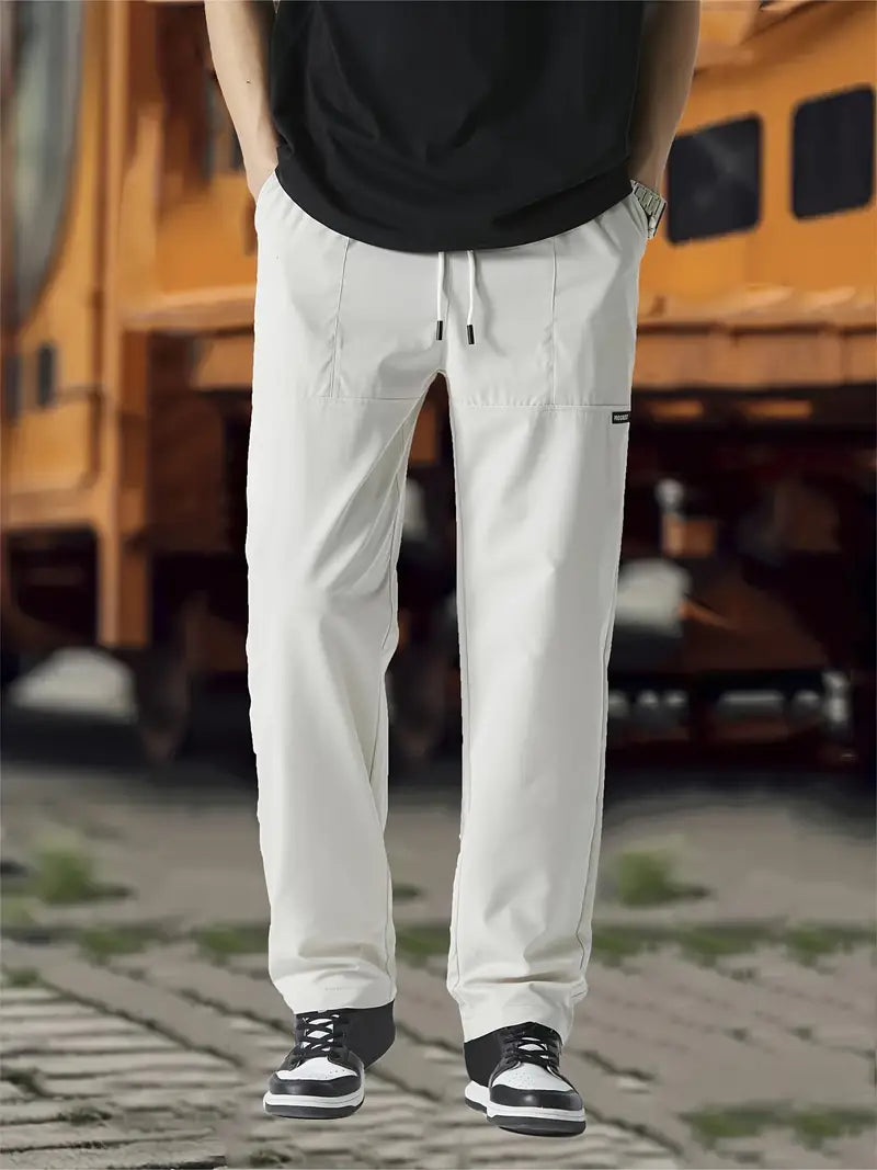 Men’s Straight-Leg Joggers – Soft Everyday Casual Pants