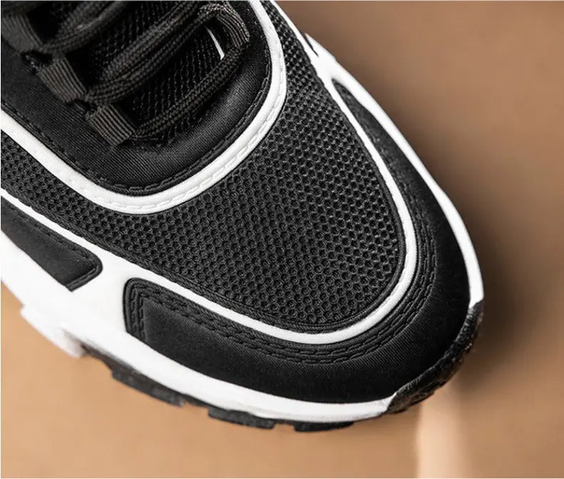 Men’s Mesh Performance Trainers – Breathable Athletic Everyday Footwear
