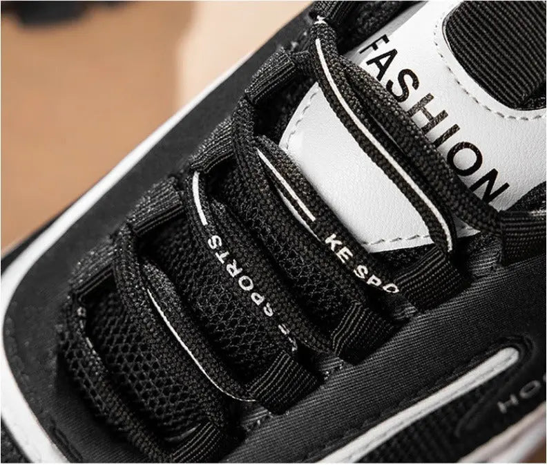 Men’s Mesh Performance Trainers – Breathable Athletic Everyday Footwear