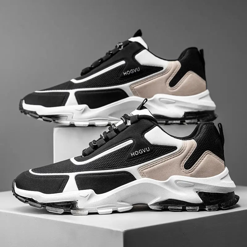 Men’s Mesh Performance Trainers – Breathable Athletic Everyday Footwear