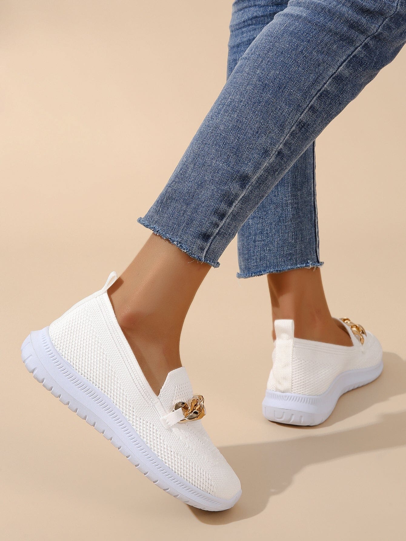 Women’s Breathable Slip-On Loafers | Polished Detail with Lightweight Comfort