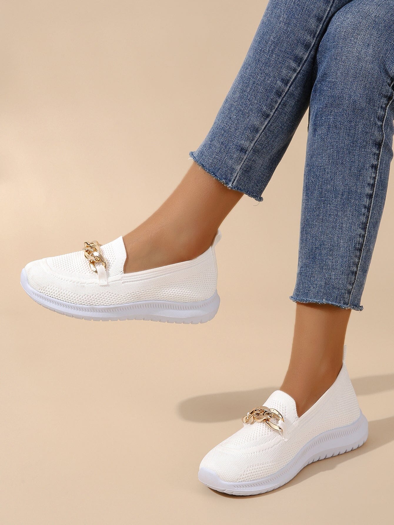 Women’s Breathable Slip-On Loafers | Polished Detail with Lightweight Comfort