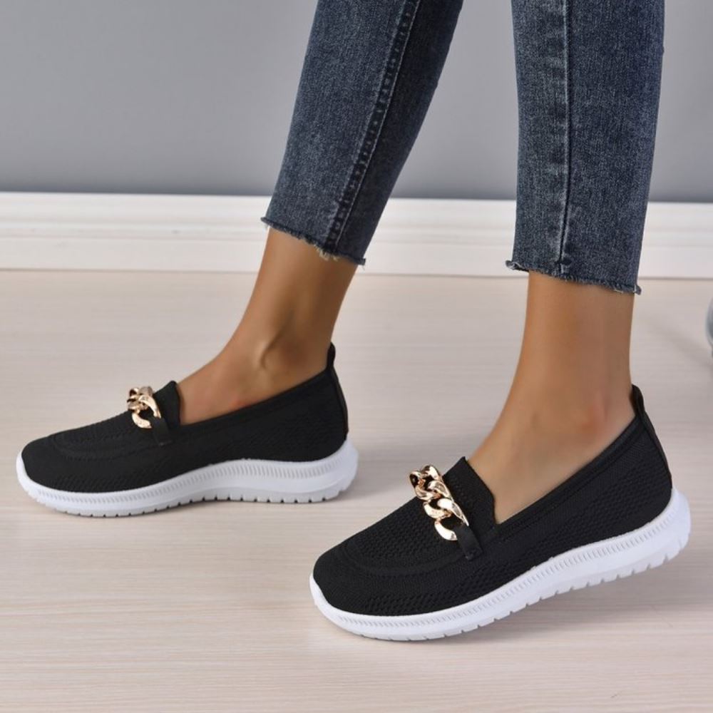 Women’s Breathable Slip-On Loafers | Polished Detail with Lightweight Comfort