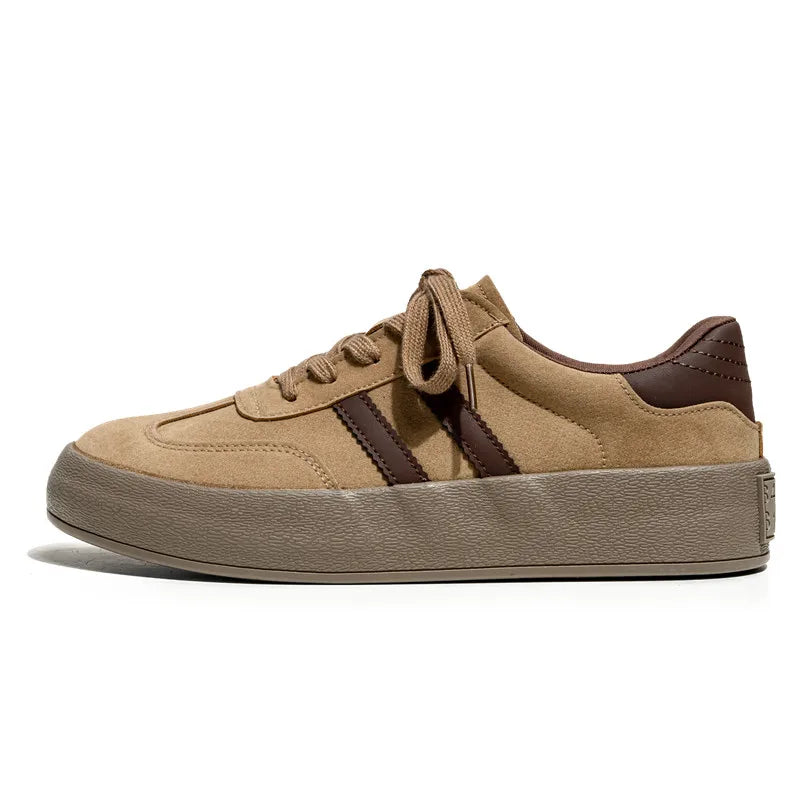 Men’s Suede Low-Top Sneakers – Clean Casual Everyday Footwear