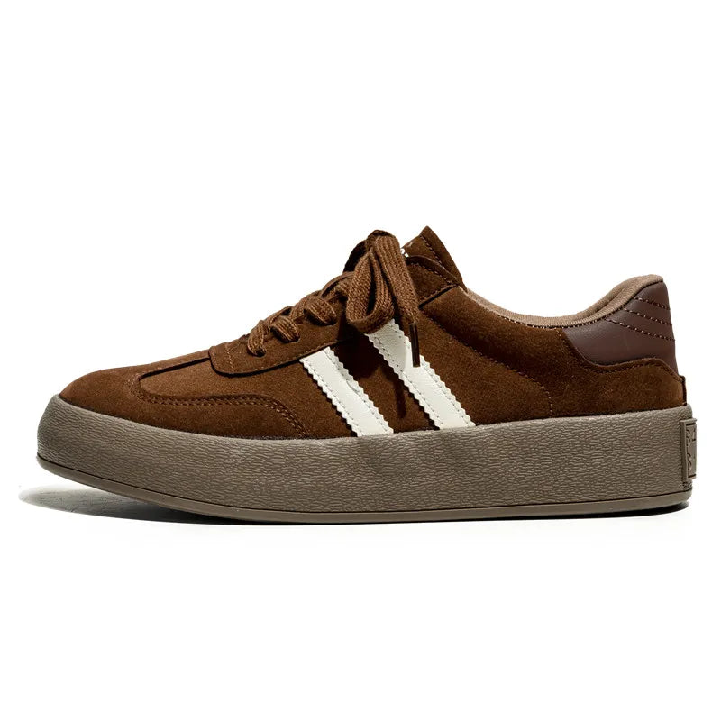 Men’s Suede Low-Top Sneakers – Clean Casual Everyday Footwear