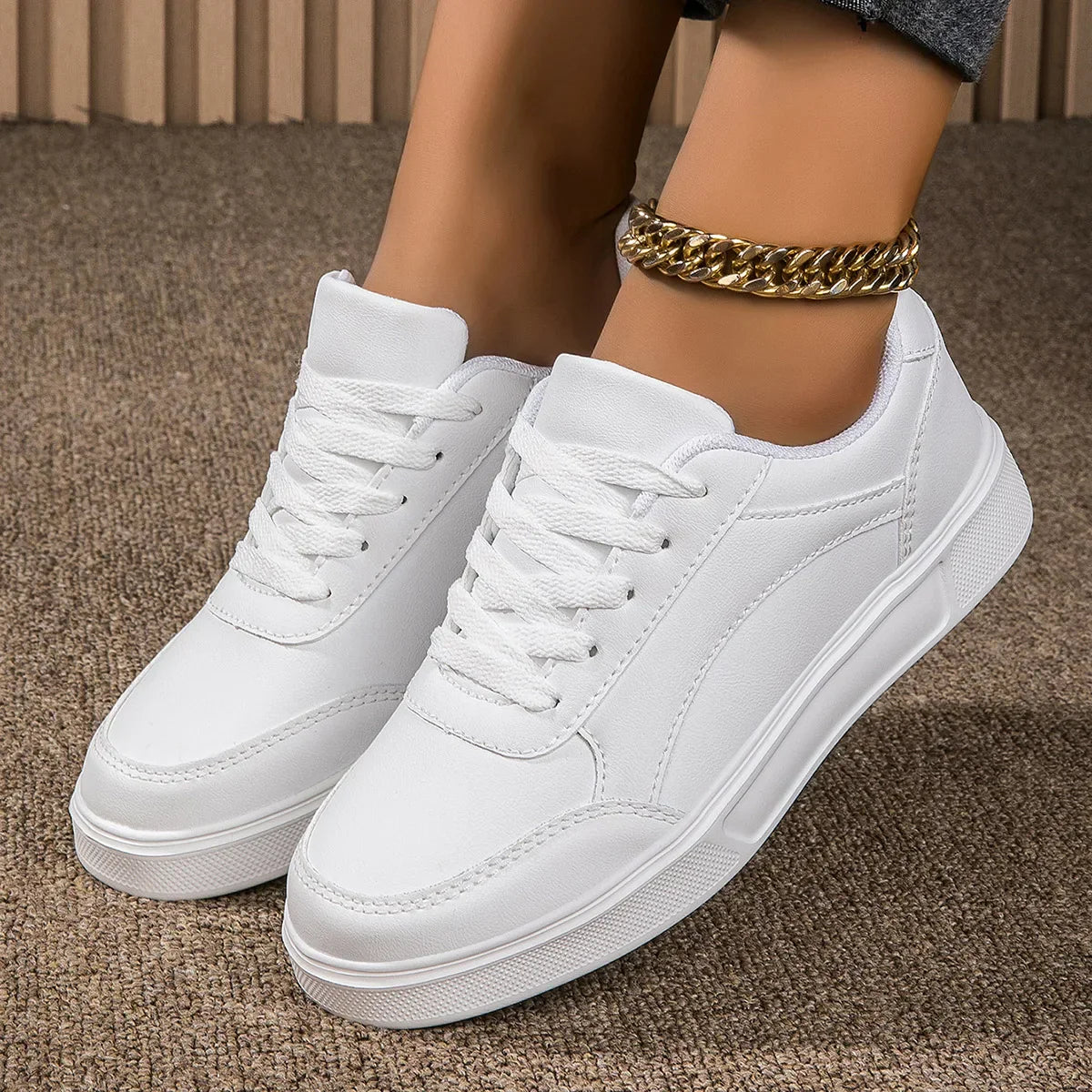 Women’s Casual Platform Sneakers | Modern Structure with Everyday Comfort