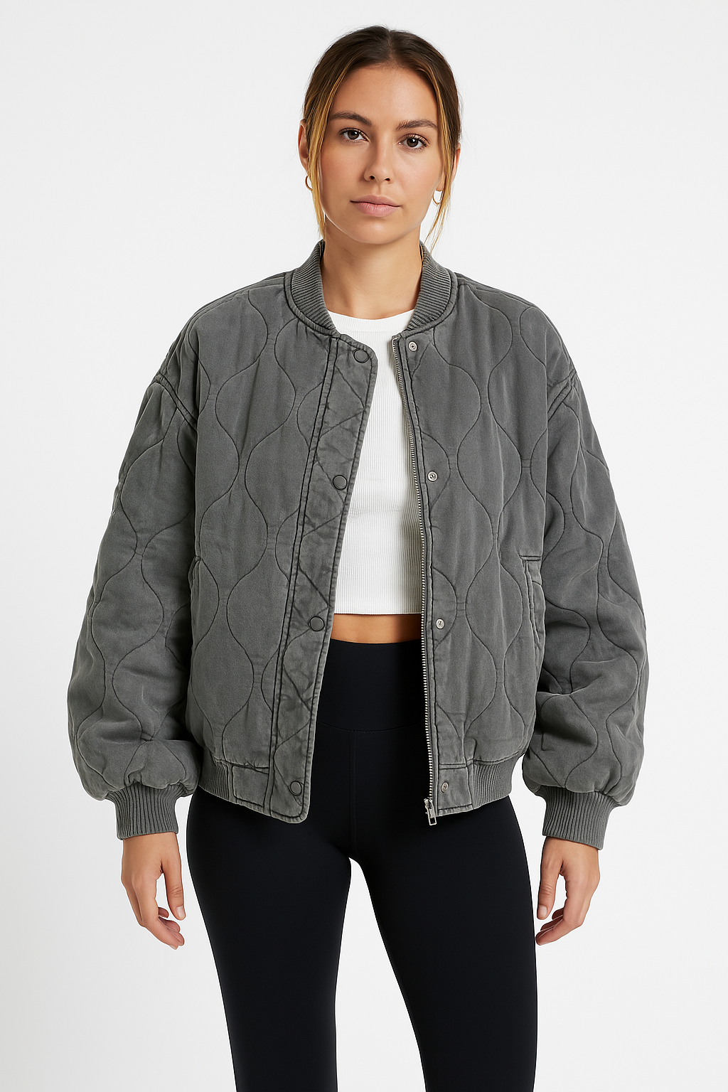 Women’s Bomber Jacket – Lightweight Everyday Layer