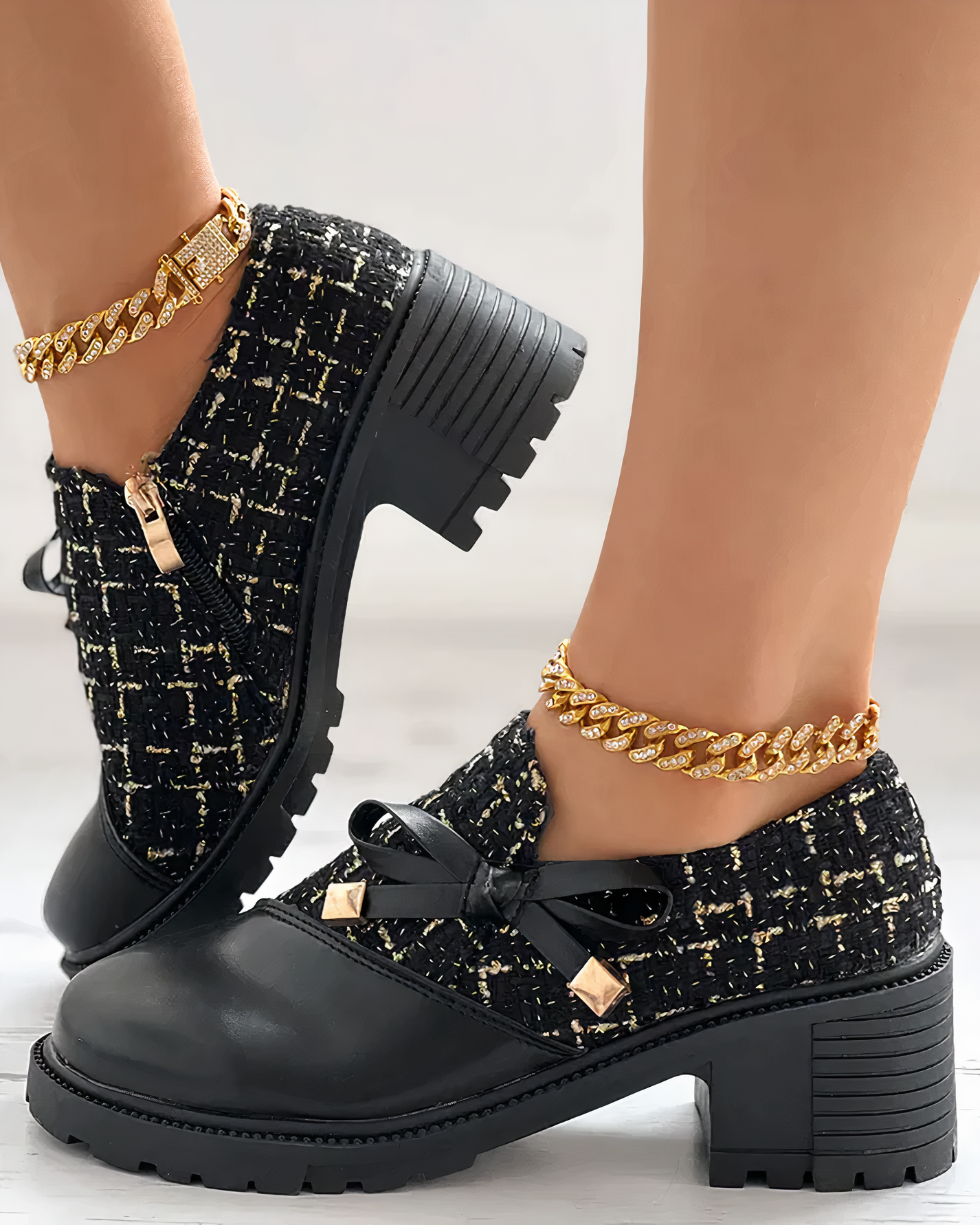 Women’s Closed-Toe Block Heels | Balanced Elegance with Confident All-Day Wear