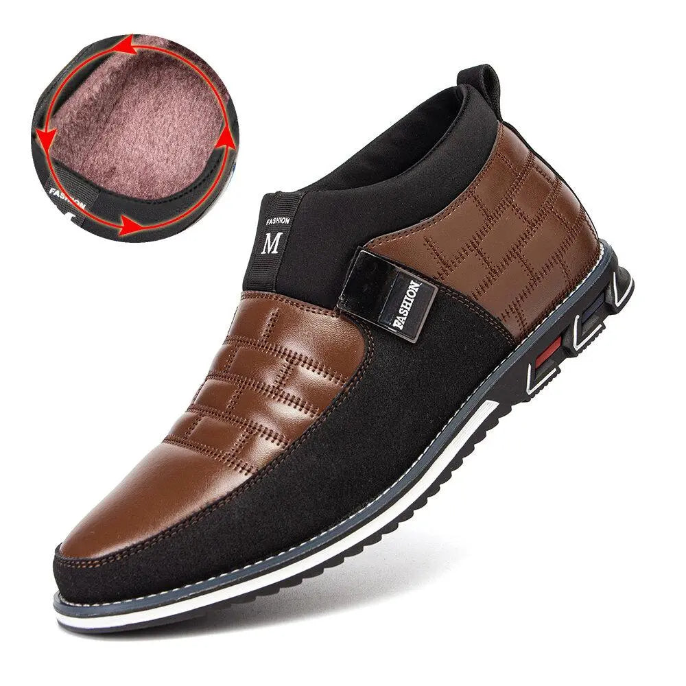 Men’s Classic Slip-On Ankle Boots | Refined Comfort with a Timeless Finish