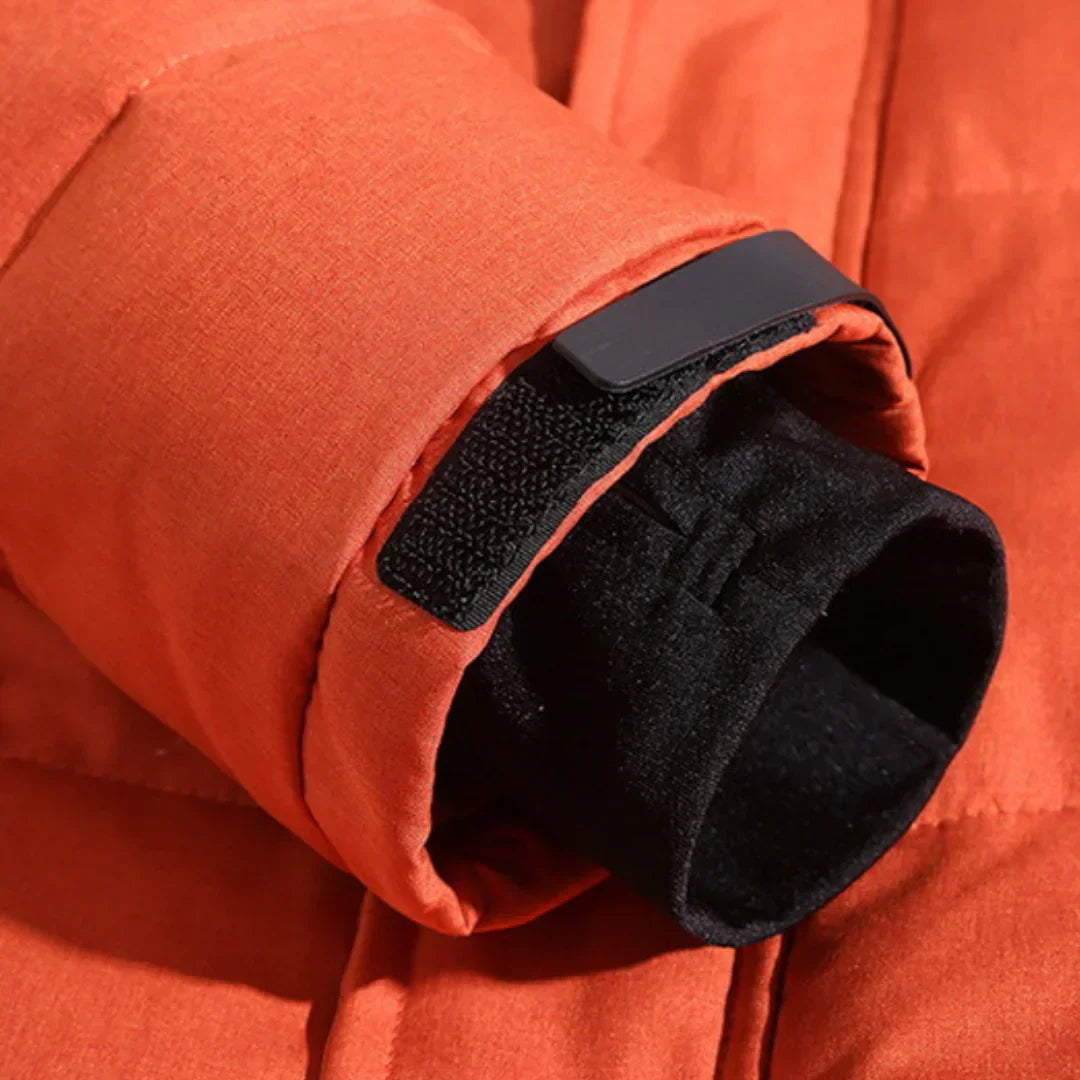 Men’s Long Winter Coat – Sleek Everyday Outer Layer