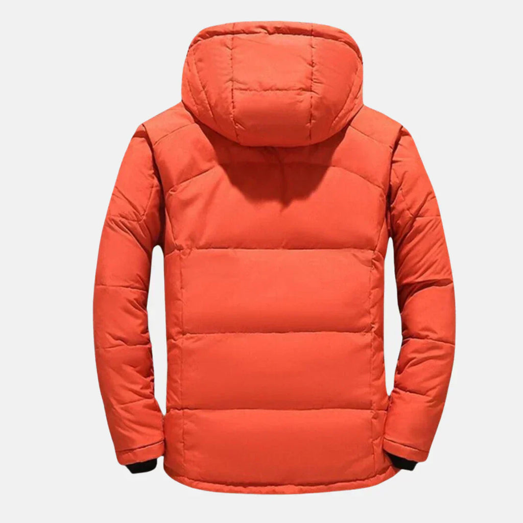 Men’s Long Winter Coat – Sleek Everyday Outer Layer