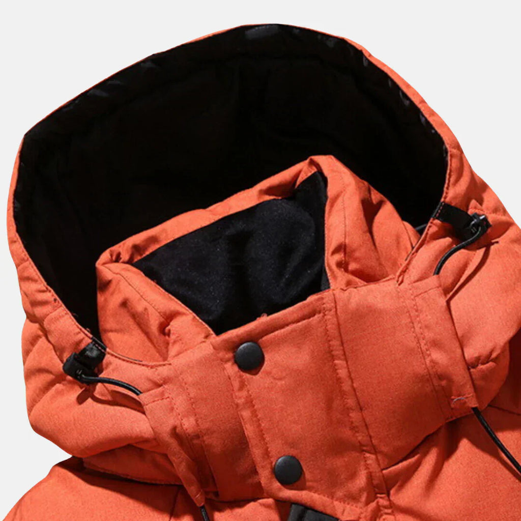 Men’s Long Winter Coat – Sleek Everyday Outer Layer