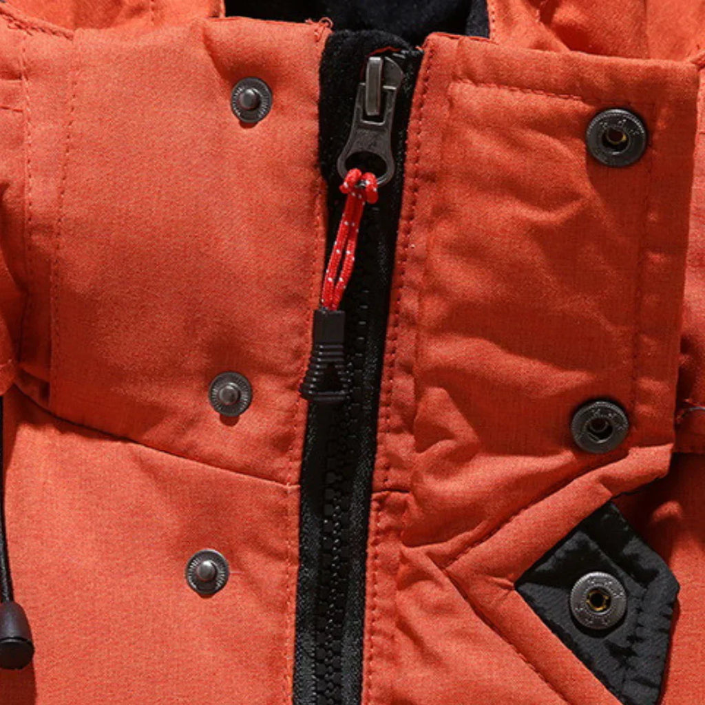 Men’s Long Winter Coat – Sleek Everyday Outer Layer