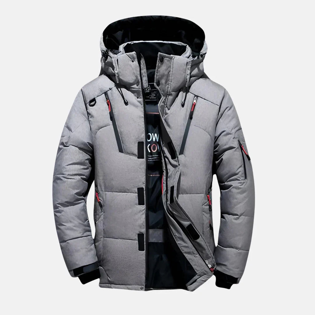 Men’s Long Winter Coat – Sleek Everyday Outer Layer