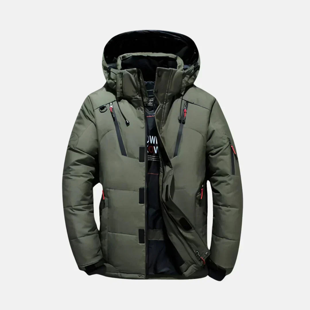 Men’s Long Winter Coat – Sleek Everyday Outer Layer