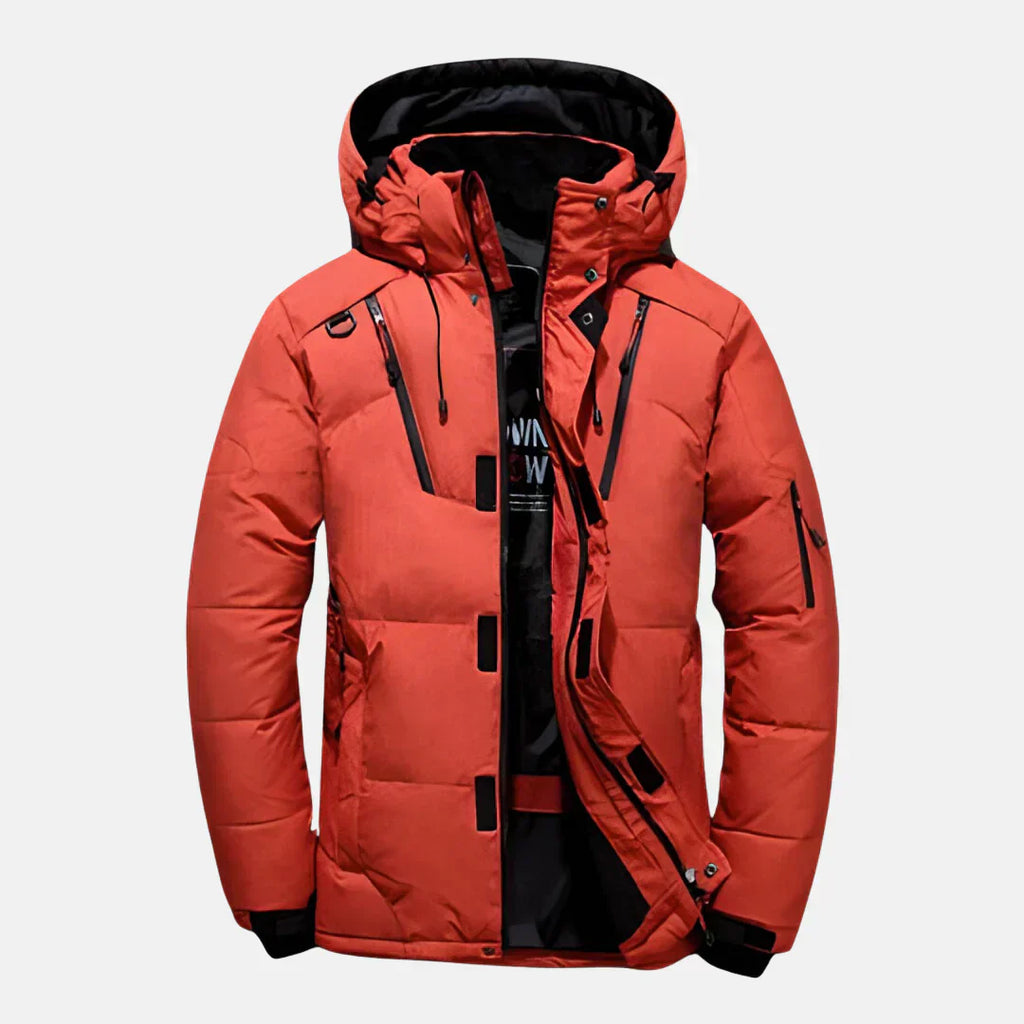 Men’s Long Winter Coat – Sleek Everyday Outer Layer