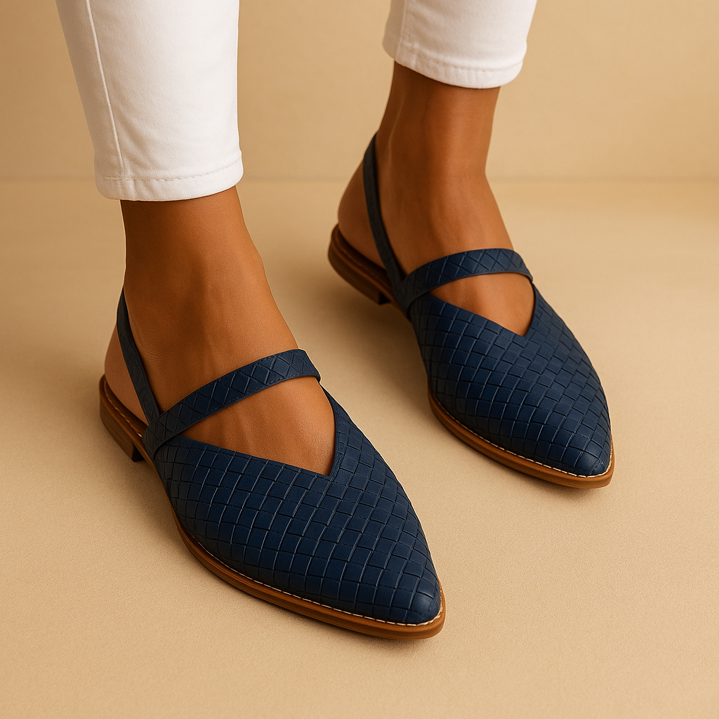 Women’s Elegant Slip-On Sandals – Cushioned & Refined for Everyday Wear