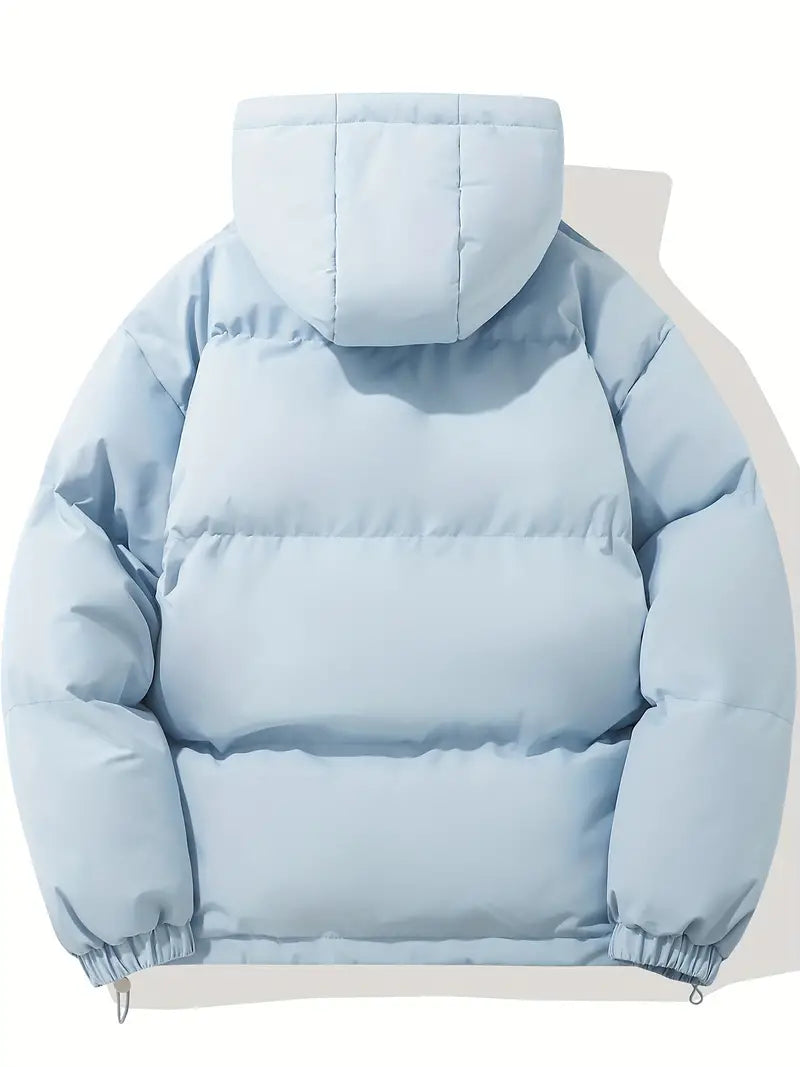 Women’s Hooded Padded Coat – Quilted Winter Outer Layer
