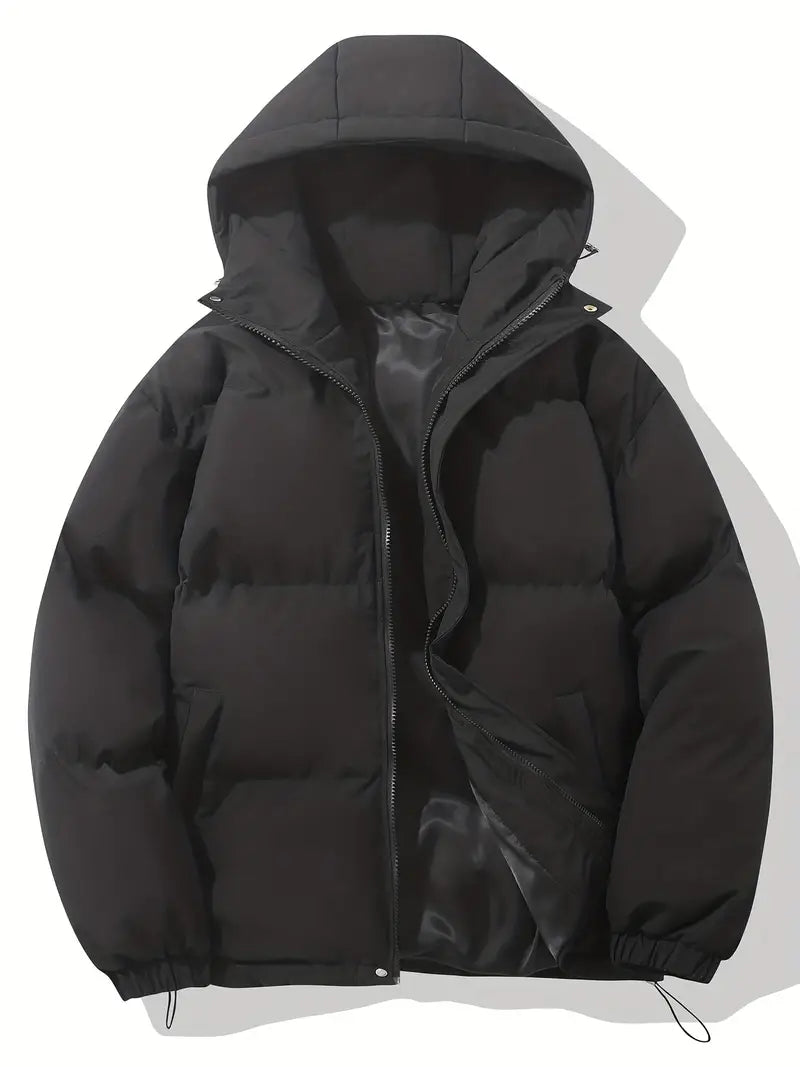 Women’s Hooded Padded Coat – Quilted Winter Outer Layer