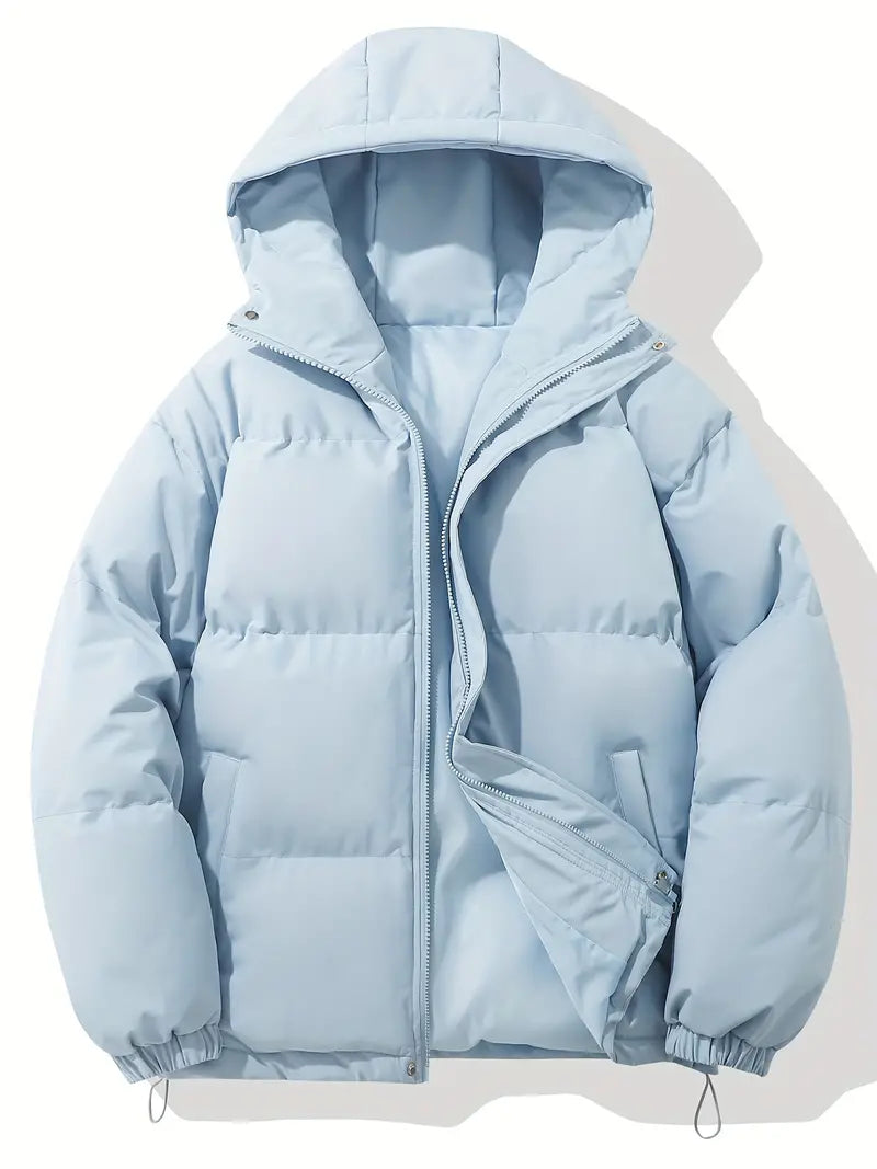 Women’s Hooded Padded Coat – Quilted Winter Outer Layer