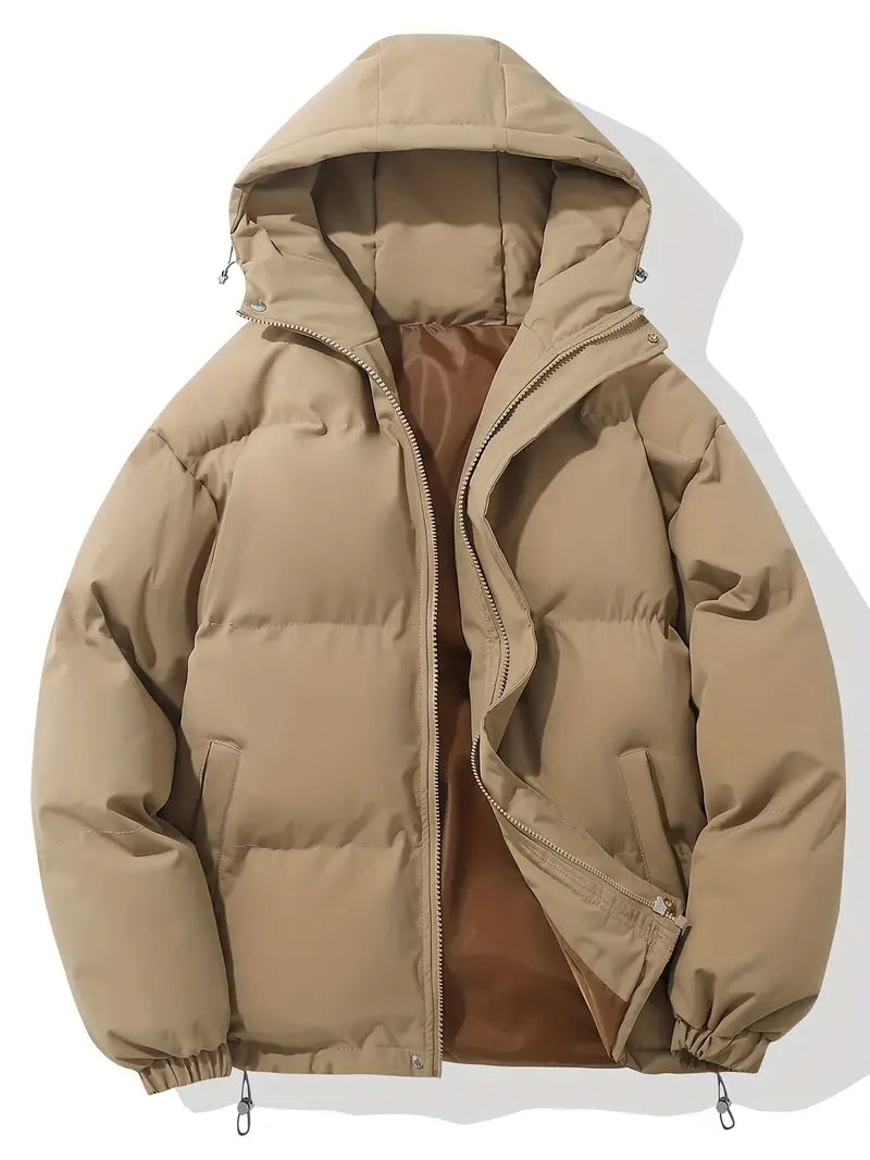 Women’s Hooded Padded Coat – Quilted Winter Outer Layer