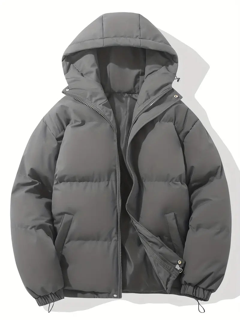 Women’s Hooded Padded Coat – Quilted Winter Outer Layer