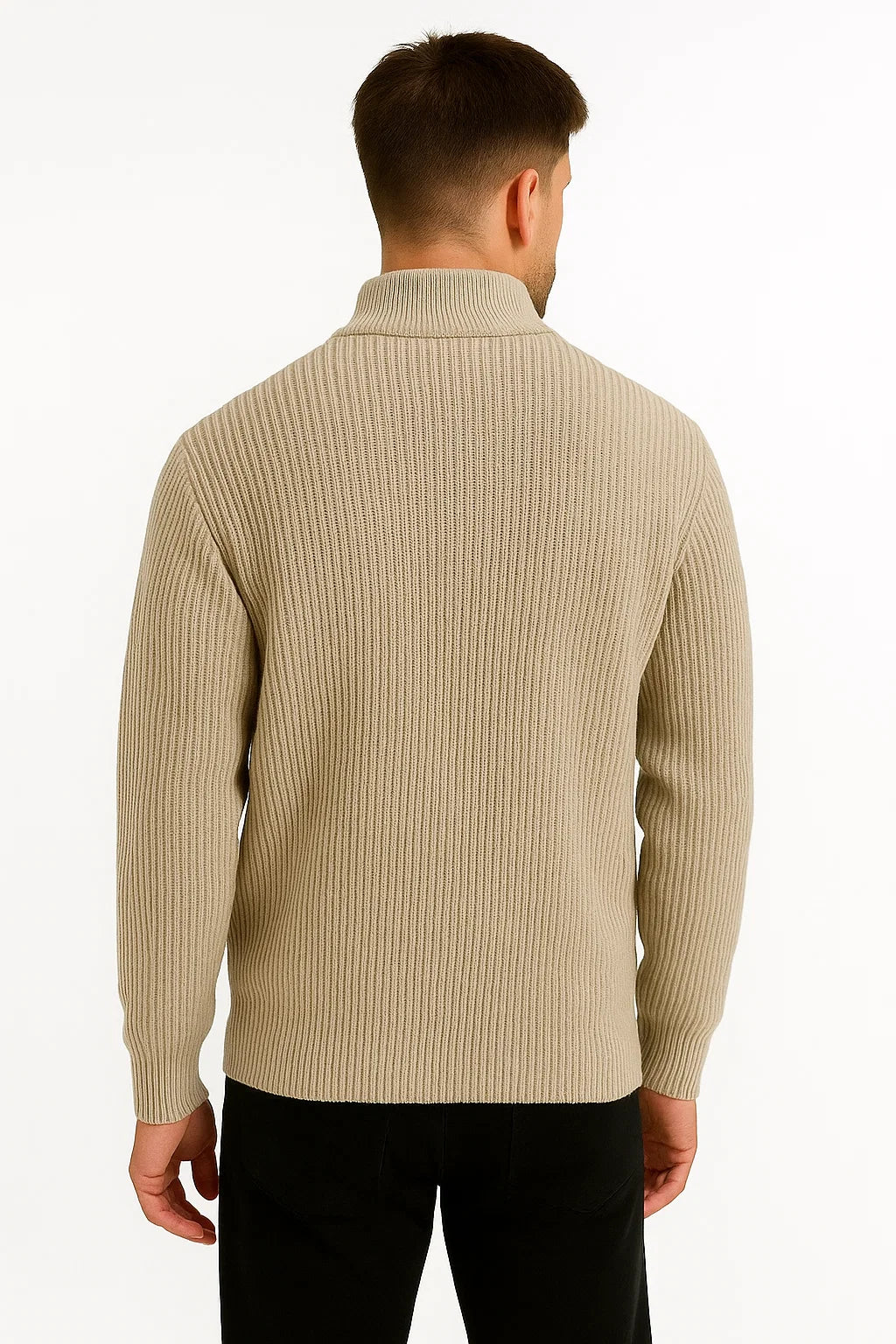 Men’s Half-Zip Sweater – Versatile Everyday Knit Layer