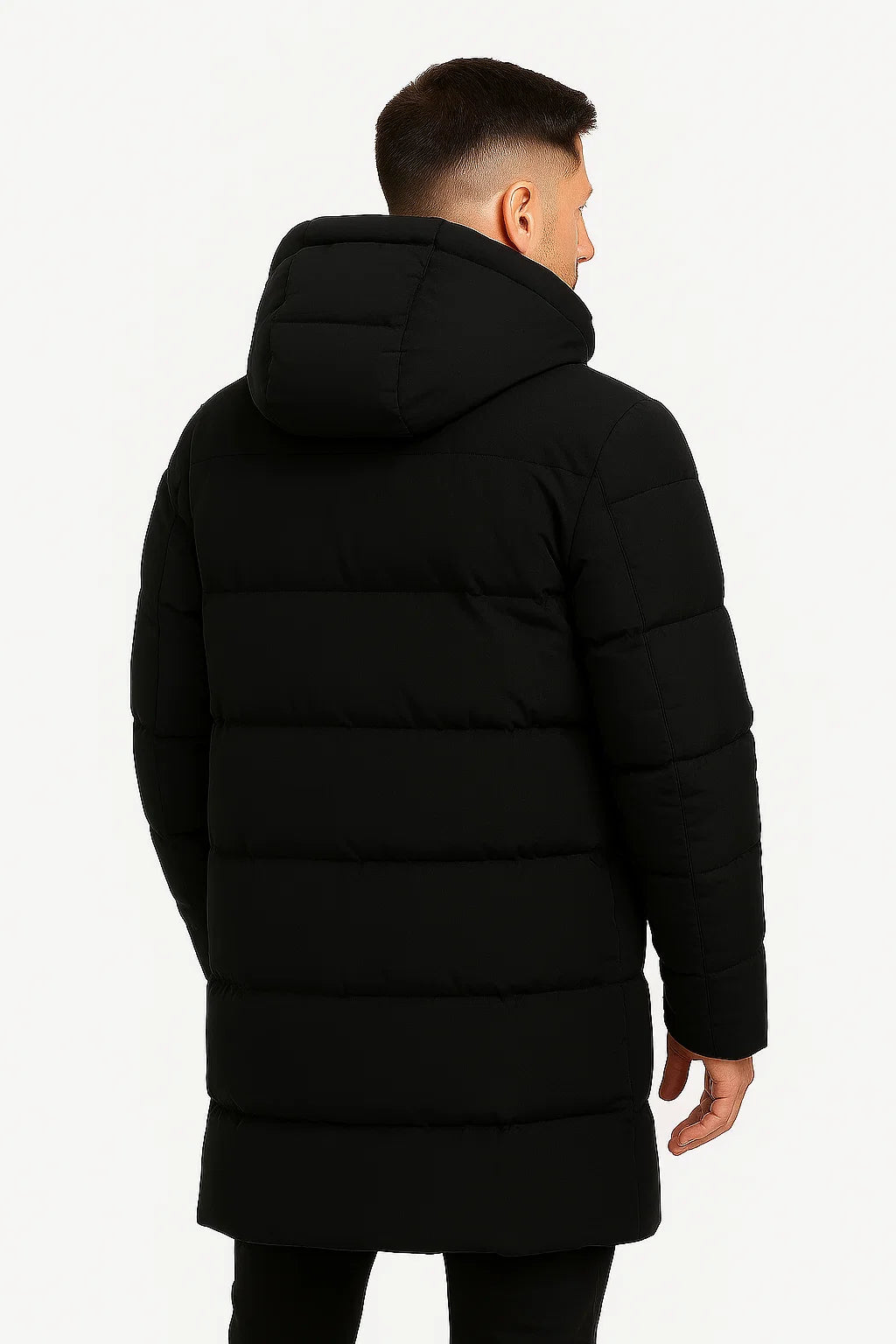 Men’s Hooded Puffer Jacket – Everyday Winter Outer Layer
