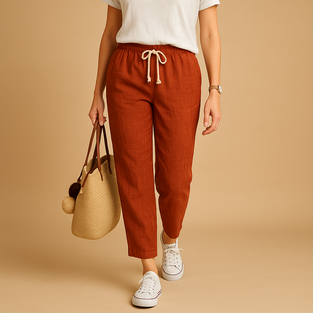 Women’s Lightweight Breathable Casual Trousers – Flexible Everyday Fit