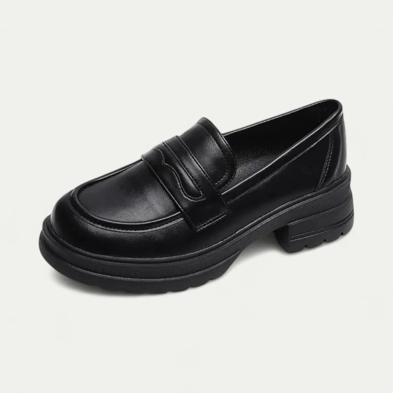 Men’s Classic Leather Loafers – Timeless Smart-Casual Footwear