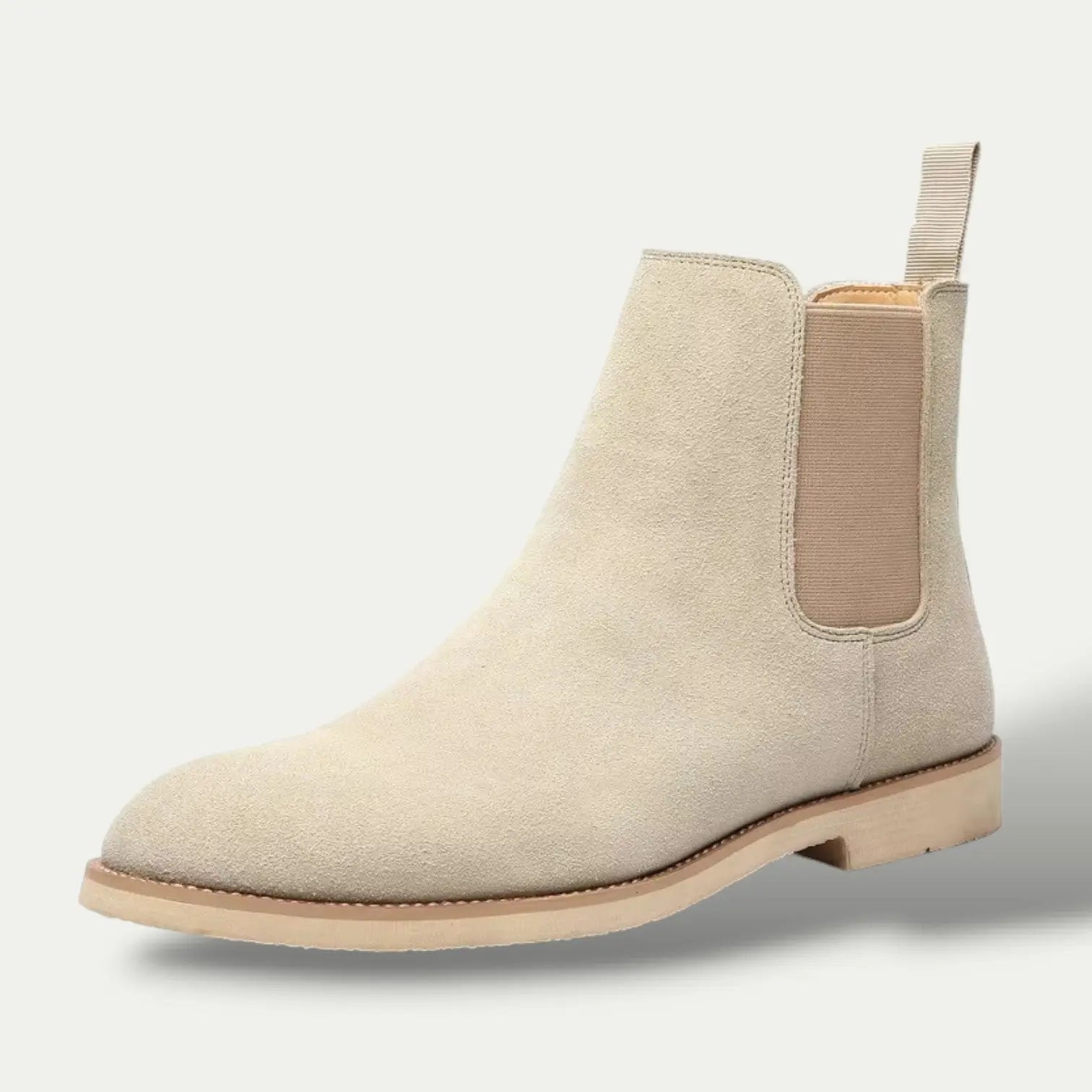 Men’s Suede Elastic-Side Ankle Boots | Timeless Elegance with Effortless Everyday Wear