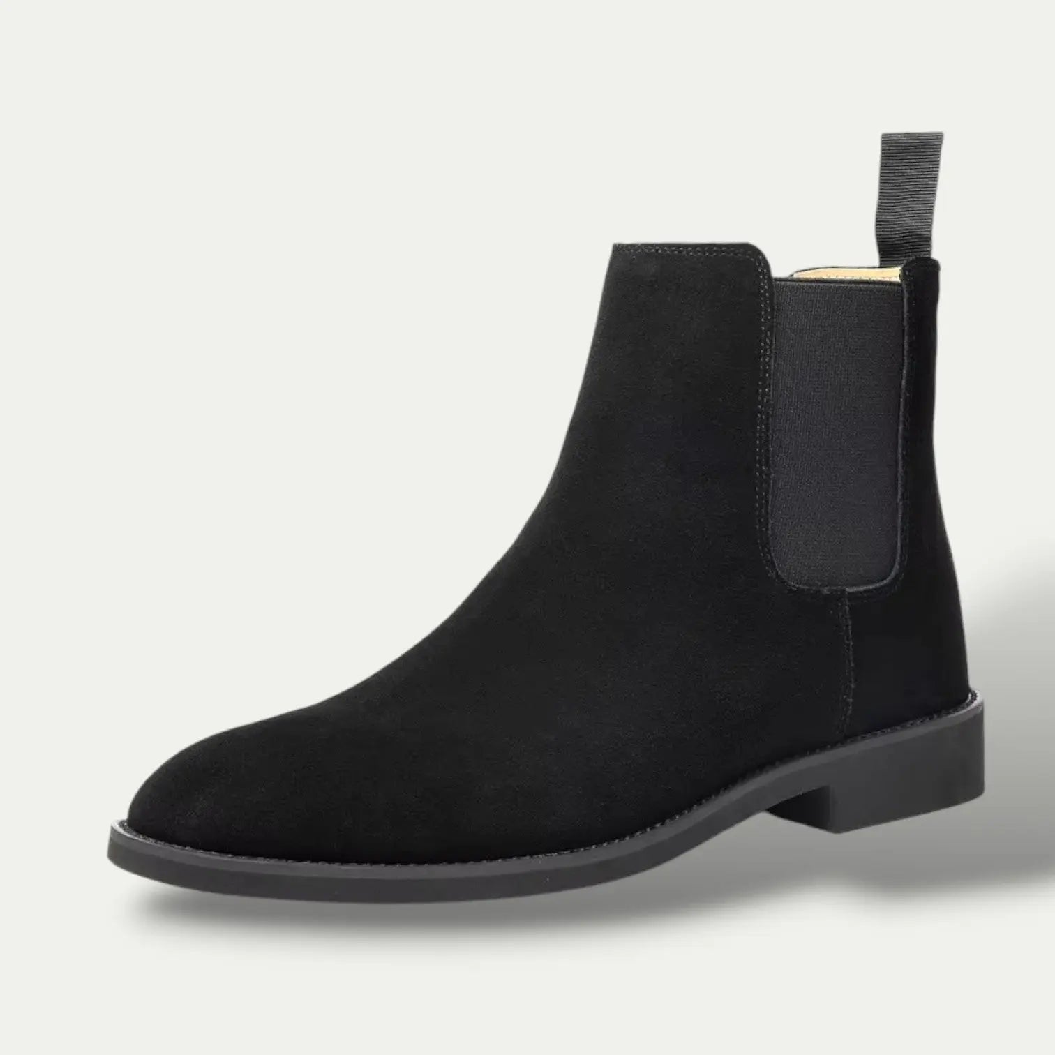 Men’s Suede Elastic-Side Ankle Boots | Timeless Elegance with Effortless Everyday Wear