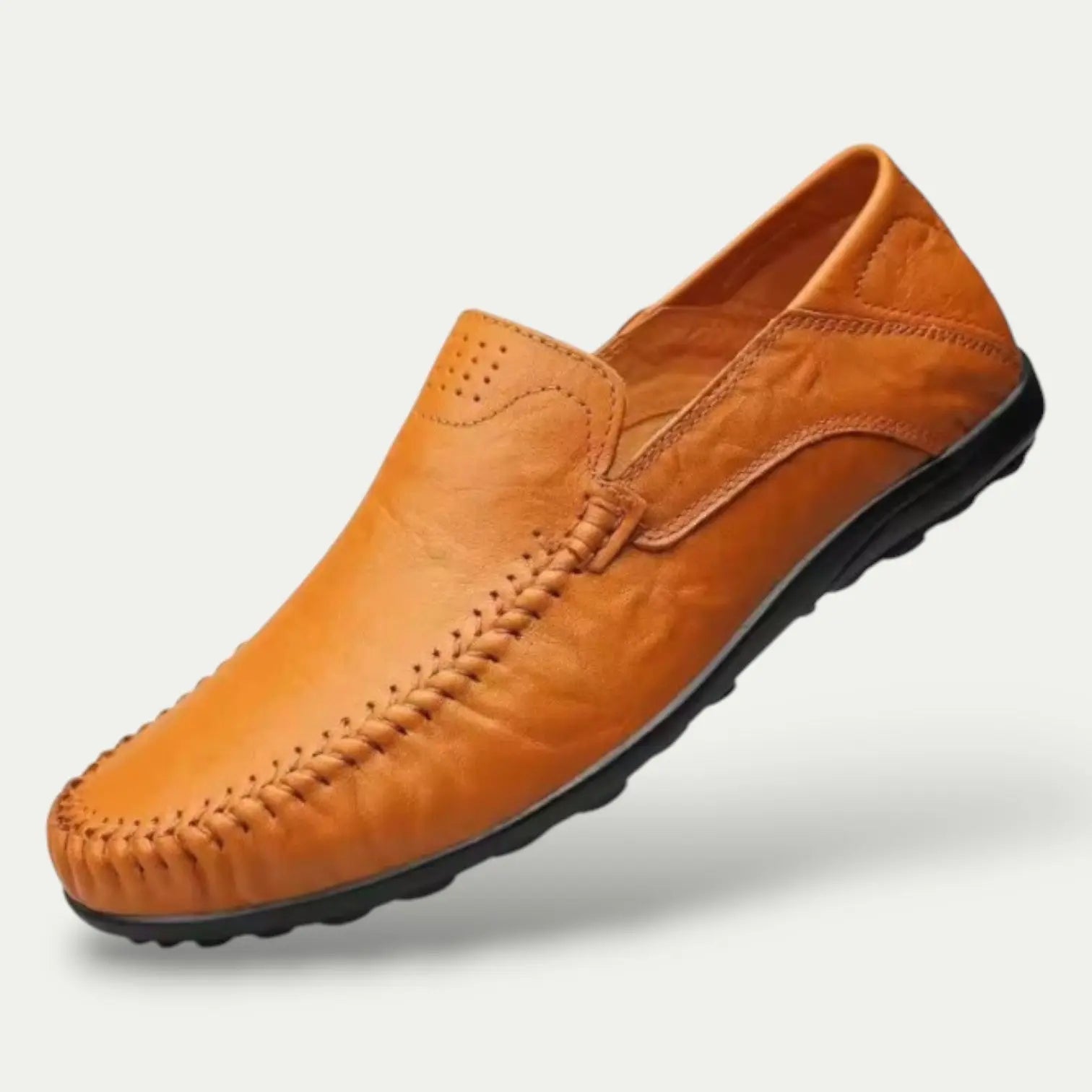 Men’s Leather Slip-On Loafers – Smart-Casual Everyday Footwear