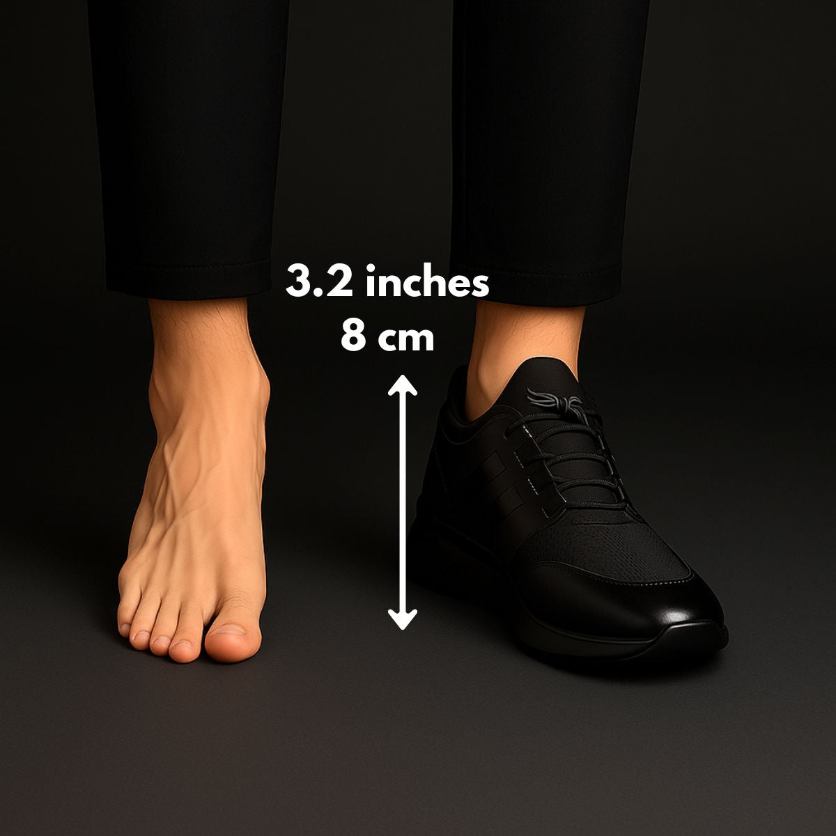 Men’s Lift Everyday Shoes – Hidden Height Casual Footwear