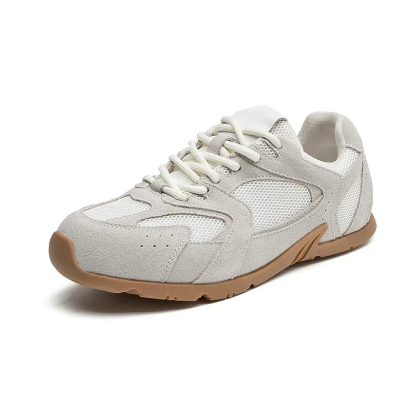 Women’s Vintage-Inspired Lace-Up Sneakers | Casual Comfort with Timeless Character