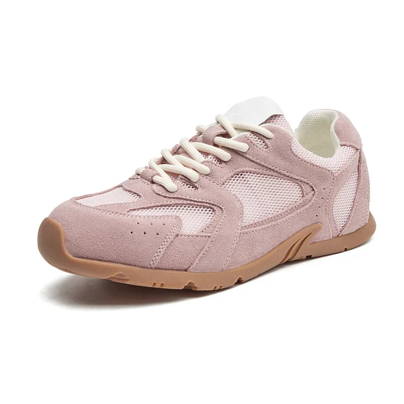 Women’s Vintage-Inspired Lace-Up Sneakers | Casual Comfort with Timeless Character