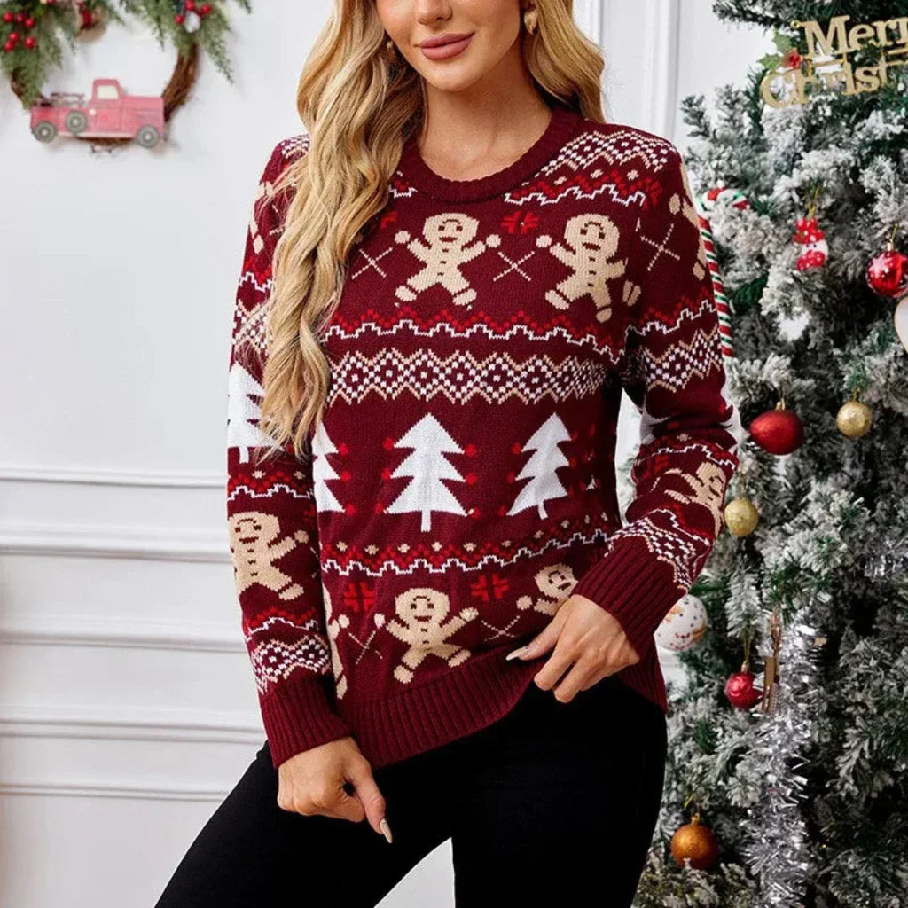 Women’s Christmas Sweater – Festive Everyday Winter Layer