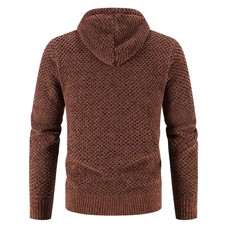 Men’s Zip-Up Knit Cardigan – Everyday Layer for Cooler Conditions