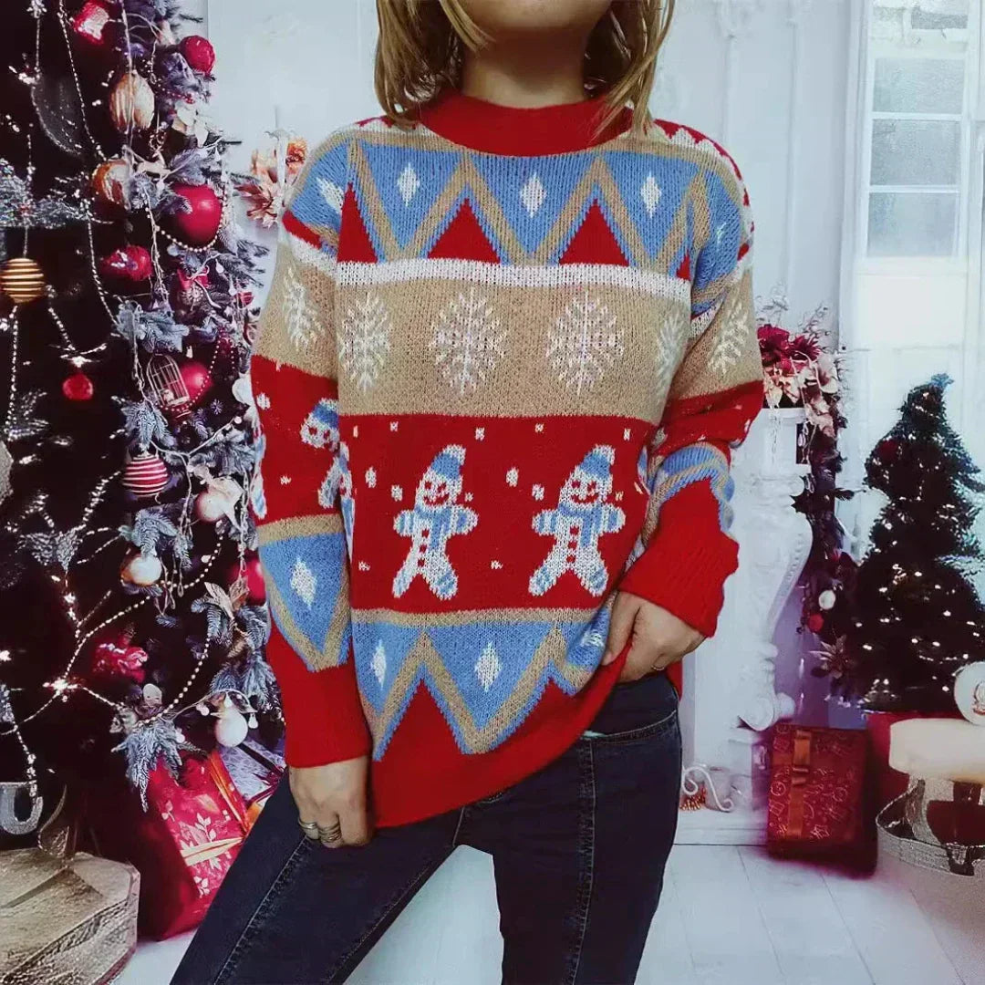 Women’s Oversized Christmas Sweater – Festive Winter Layer