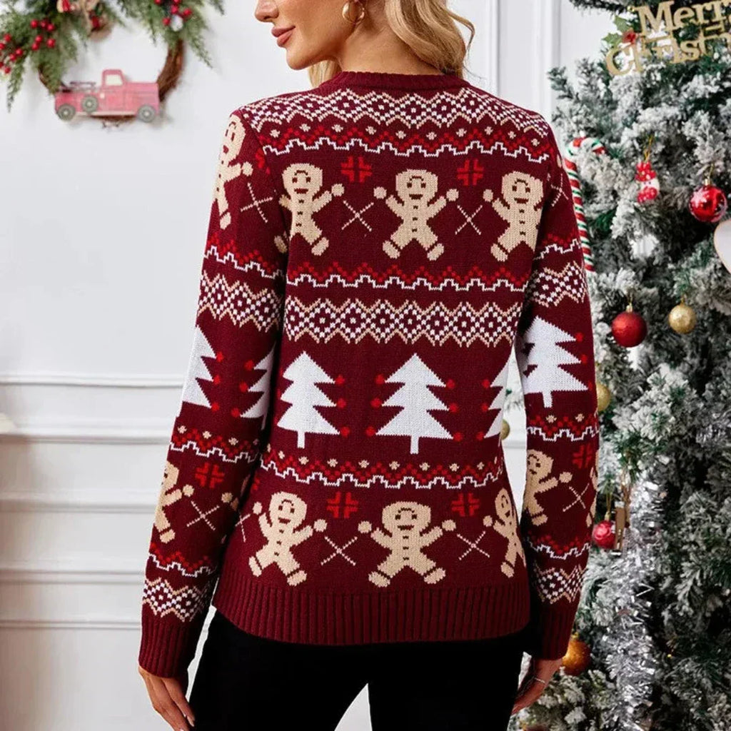 Women’s Christmas Sweater – Festive Everyday Winter Layer